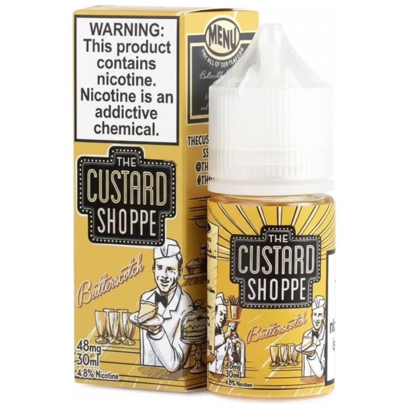 The Custard Shoppe Buttersotch Salt 30ml The Custard Shoppe Buttersotch Salt 30ml