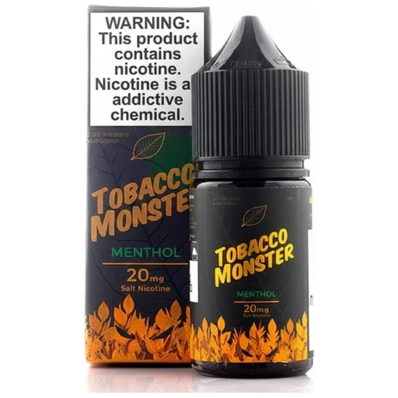 Tobacco Monster Menthol Salt 30ml (1) Tobacco Monster Menthol Salt 30ml 1