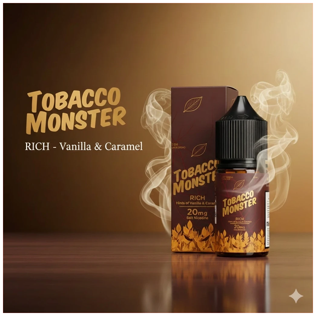 Tobacco Monster Rich Salt 30ml 1 Tobacco Monster Rich Salt 30ml banner