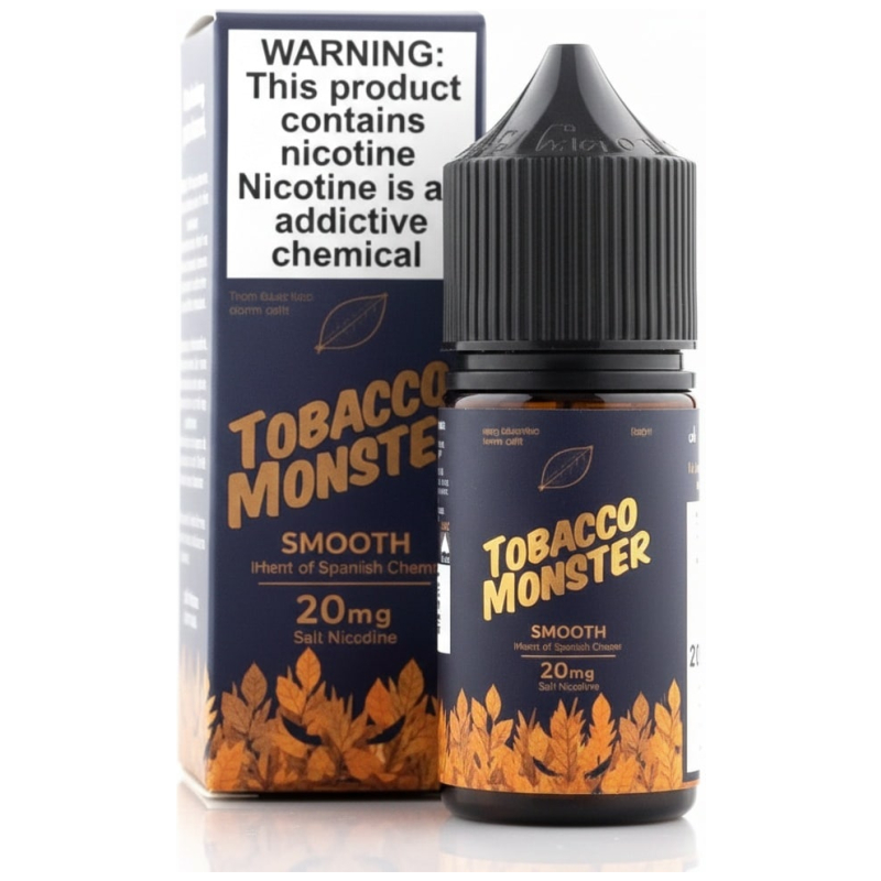 Tobacco Monster Smooth Salt 30ml Tobacco Monster Smooth Salt 30ml