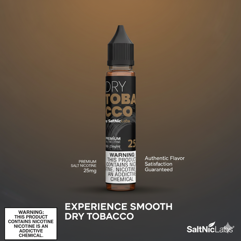 VGOD Dry Tobacco Salt 30ml 1 Vgod Dry Tobacco