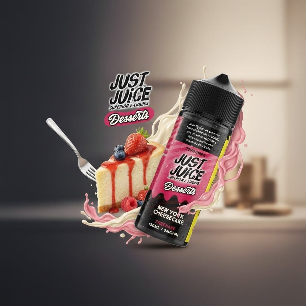 banner Just Juice New York Cheesecake 120ml