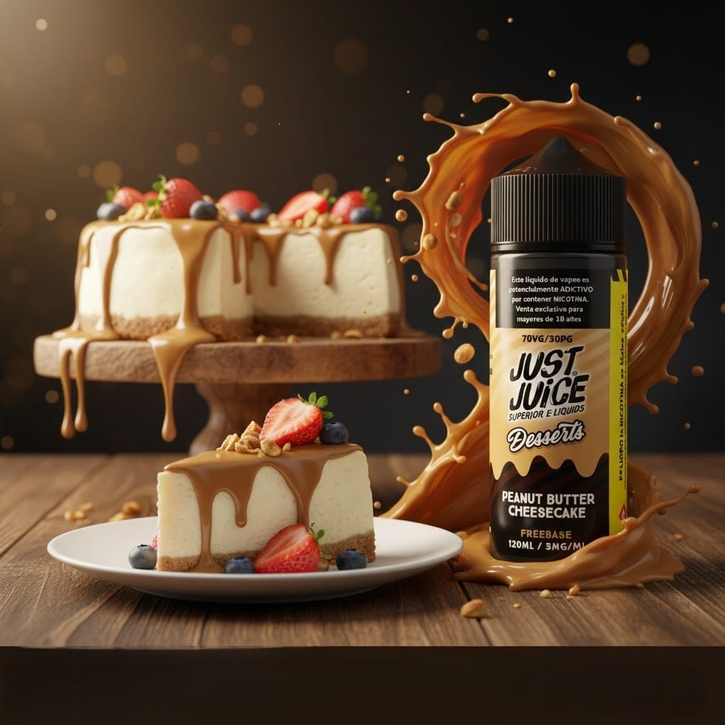 banner Just Juice Peanut Butter Cheesecake 120ml