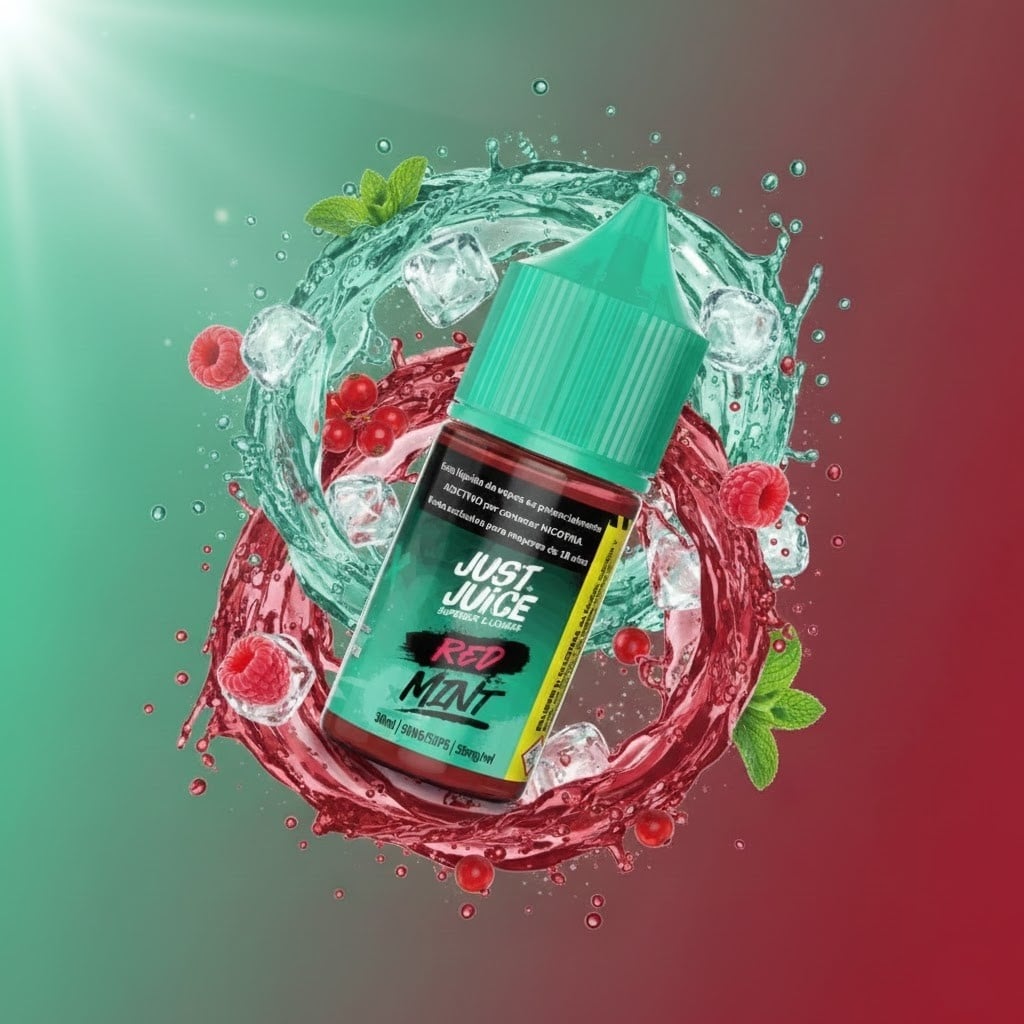 banner Just Juice Red Mint Salt 30ml