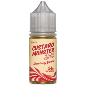 Custard Monster Swirl Strawberry Vanilla Salt 30ml