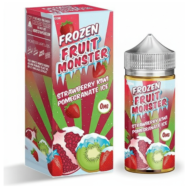 frozen fruit monster strawberry kiwi pomegranate 100ml frozen fruit monster strawberry kiwi pomegranate 100ml