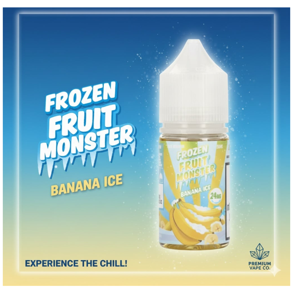 frozen fruit monster banana ice banner