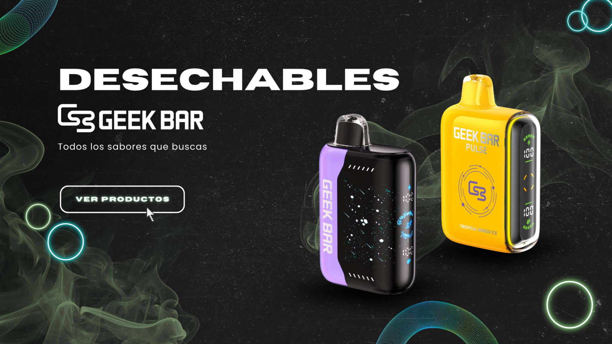 Desechables Geek Bar: todos los sabores que buscas
