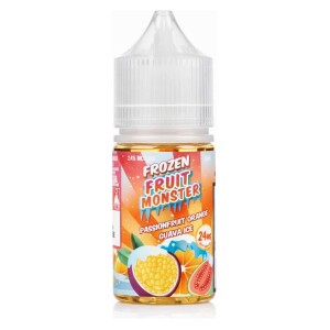 Frozen Fruit Monster Passion Fruit Orange Guava Salt 30ml