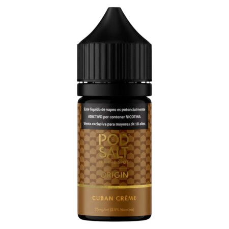 Pod Salt Origin Cuban Creme 30ml
