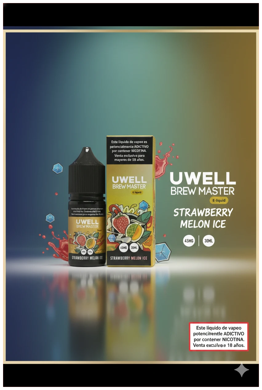 uwell box strawberry melon ice 45mg banner