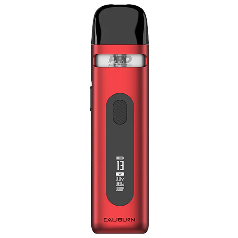 uwell caliburn x pod vape device ribbon red