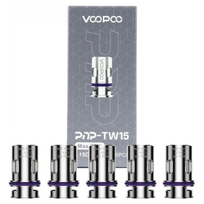 voopoo uforce pnp tw15 015 kit 5 pcs resistencias 1