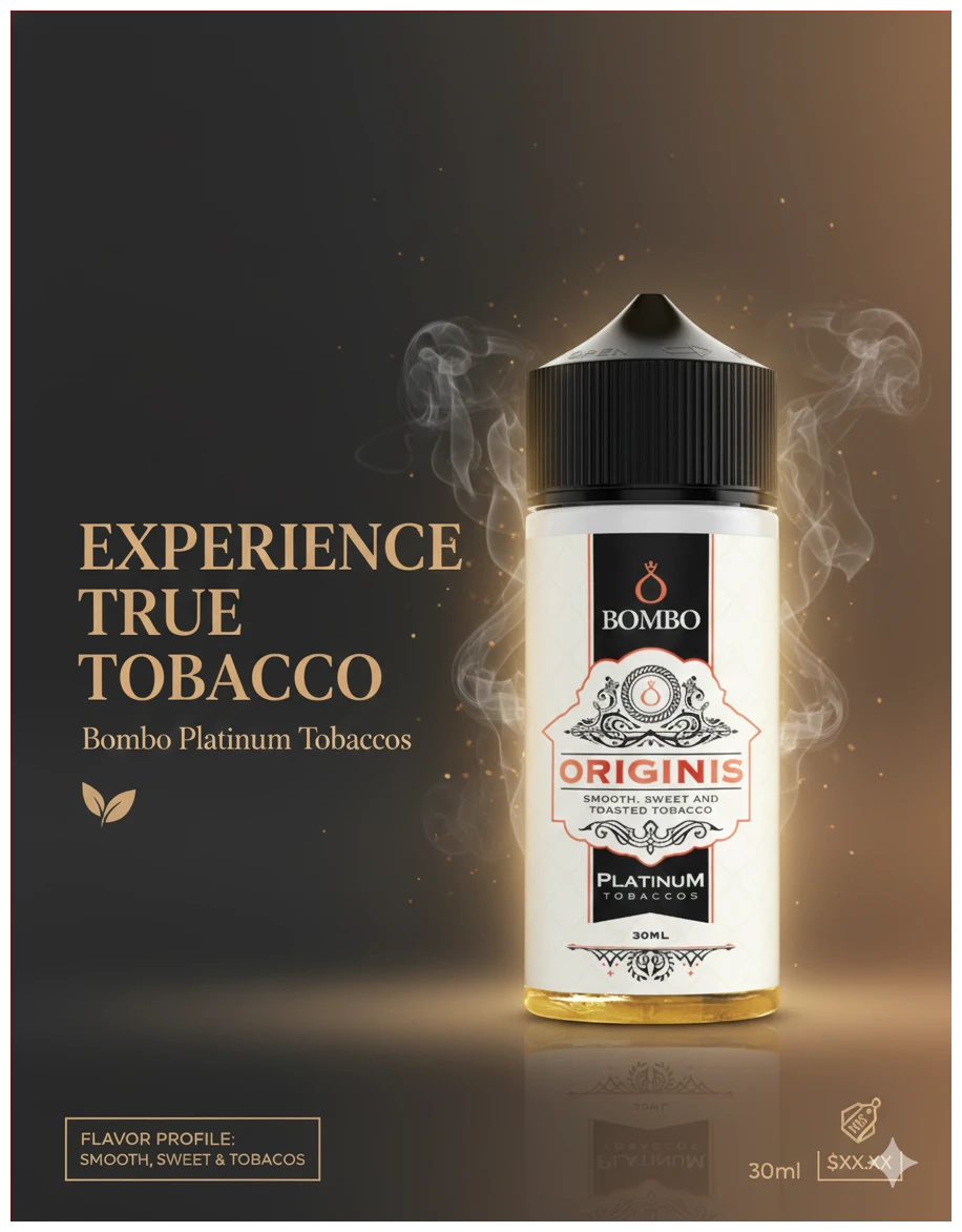 Bombo Originis 120ml 1 BOMBO ORIGINIS 120 ML