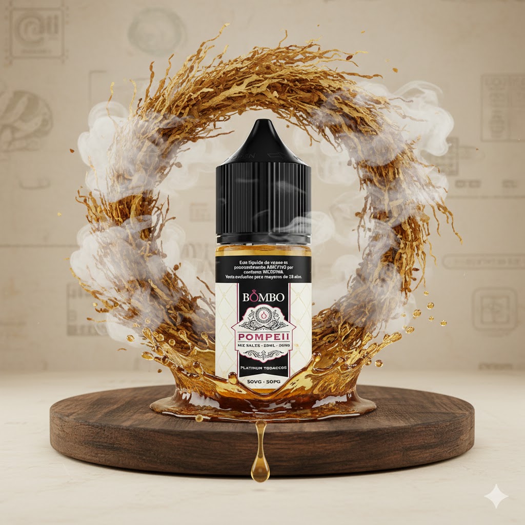 Bombo Pompei II Platinum Tobacco Salt 30ml 1 Banner Bombo Pompei II Platinum Tobacco Salt 30ml