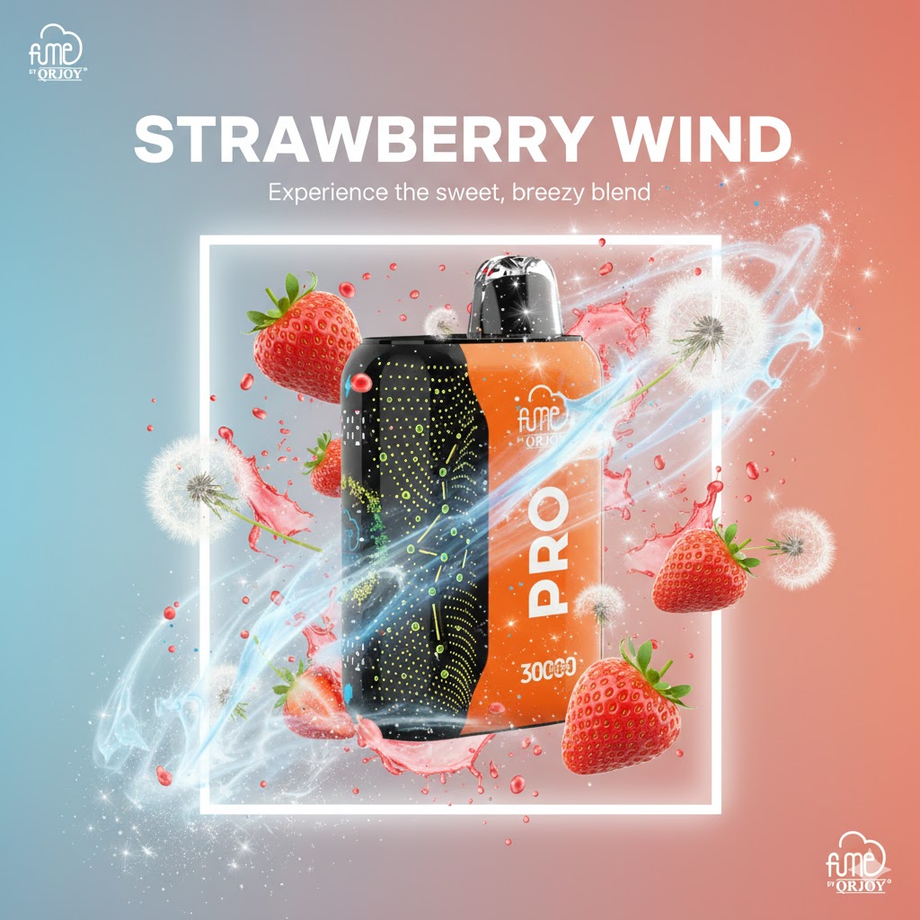 Banner Fume Pro 30000 Puffs Strawberry Wind