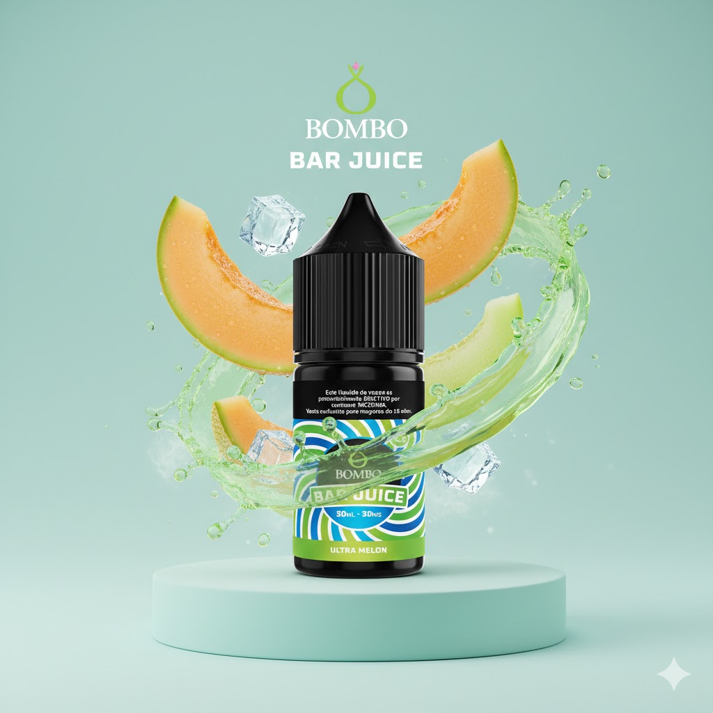 Banner Liquido Bombo Bar Ultra Melon Ice Salt 30ml