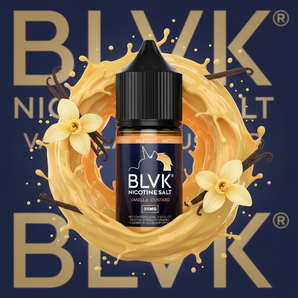 Blvk Original Custard Salt 30ml 1 Blvk Original Custard