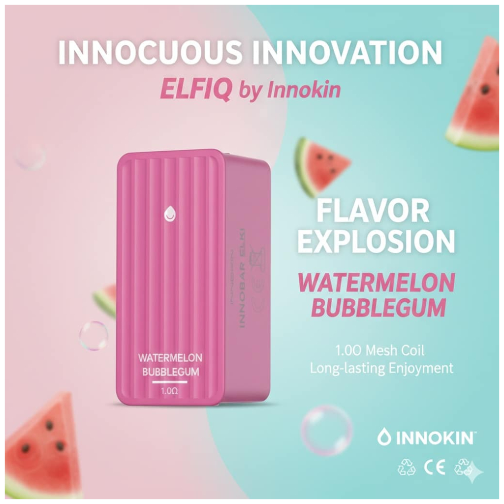 Cartucho De recarga Innobar CLK Watermelon Bubblegum Banner