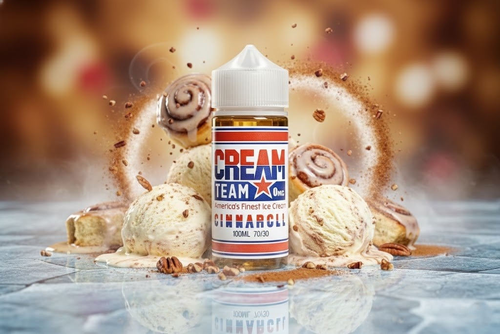 Cream Team Cinnaroll 120ml 1 Cream Team Cinnaroll 100ml