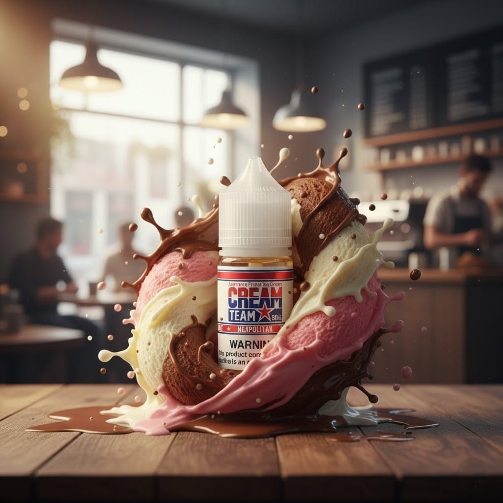 Cream Team Neapolitan Salt 30ml 1 Cream Team Neapolitan