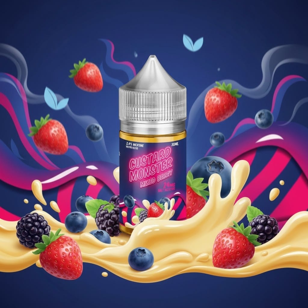 Custard Monster Mixed Berry