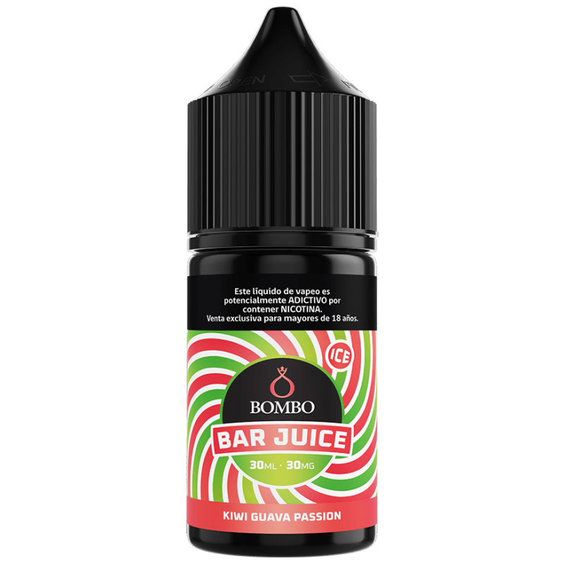 Liquido Bombo Bar Kiwi Guava Passion Ice Salt 30ml