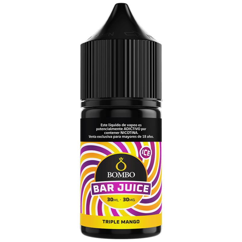 Liquido Bombo Bar Triple Mango Ice Salt 30ml Liquido Bombo Bar Triple Mango Ice Salt 30ml