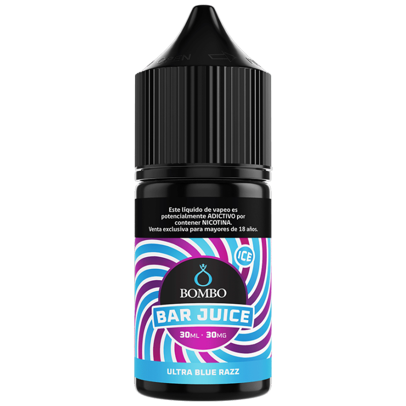 Liquido Bombo Bar Ultra Blue Razz Salt 30ml Liquido Bombo Bar Ultra Blue Razz Salt 30ml