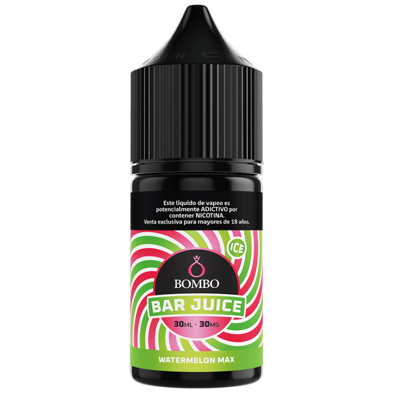 Liquido Bombo Bar Watermelon Max Ice Salt 30ml Liquido Bombo Bar Watermelon Max Ice Salt 30ml