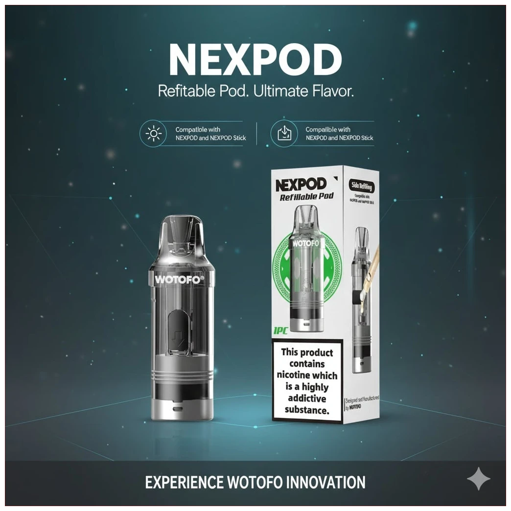 Nexpod cartucho vacio Banner