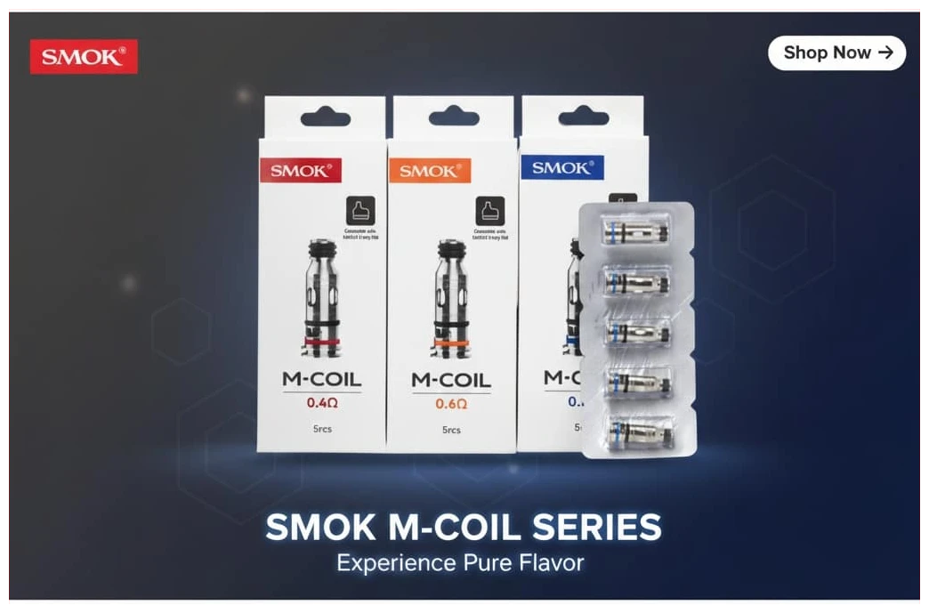 Resistencias Smok M-Coil 1 Smok M Coil Banner