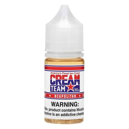 Encuentra las mejores marcas de E liquids 9 Cream Team Neapolitan Salt 30ml