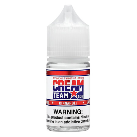 Encuentra las mejores marcas de E liquids 2 Cream Team Cinnaroll Salt 30ml