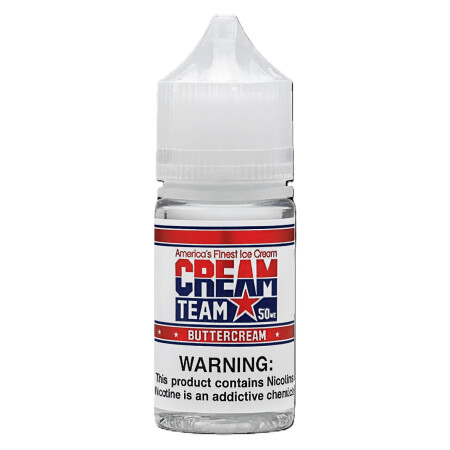 Encuentra las mejores marcas de E liquids 8 Cream Team Buttercream Salt 30ml