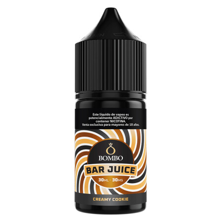 Encuentra las mejores marcas de E liquids 3 Bombo Bar Creamy Cookie Salt 30ml