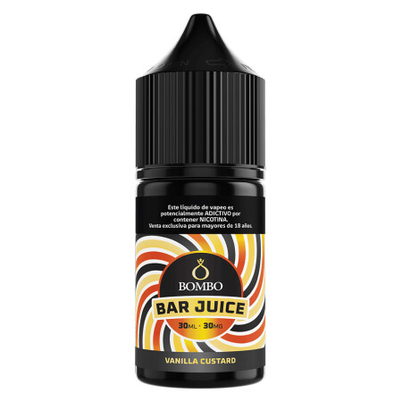 Encuentra las mejores marcas de E liquids 8 Bombo Bar Vanilla Custard Salt 30ml