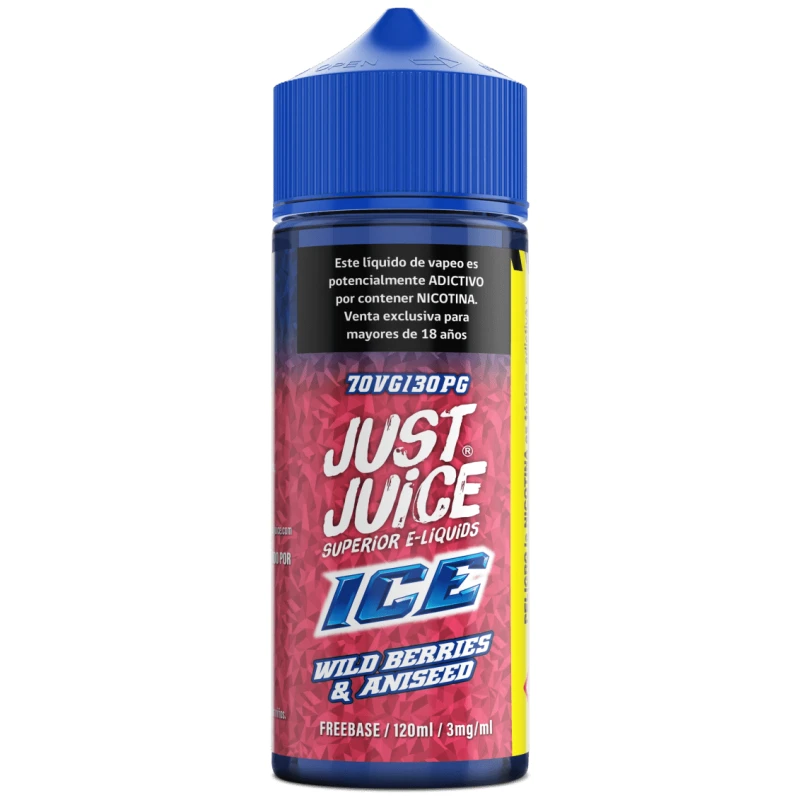 Liquido Just Juice Wild Berries Aniseed 120ml