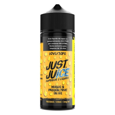 Just Juice Mango Passion Fruit Super Ice 120ml