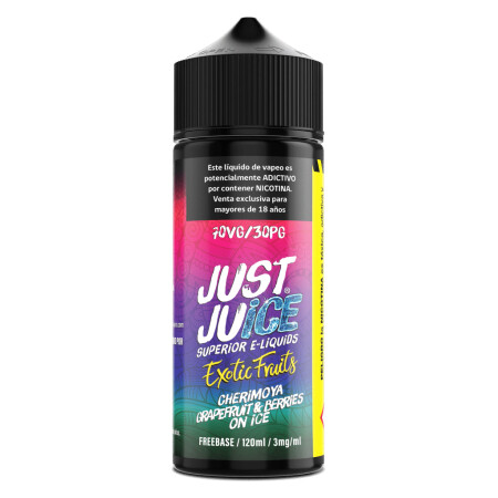 Just Juice Cherimoya Grape Fruits & Berries Super Ice 120ml