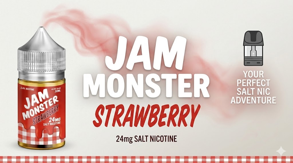 Banner Jam Monster Strawberry Salt 30ml