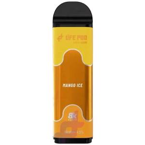 Cartucho De Recarga Life Pod 8000 Puffs Mango Ice