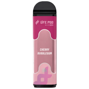 Cartucho De Recarga Life Pod 8000 Puffs Cherry Bubblegum