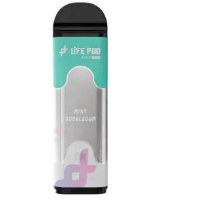 Cartucho De Recarga Life Pod 8000 Puffs Mint Bubblegum