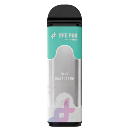 Cartucho De Recarga Life Pod 8000 Puffs Mint Bubblegum
