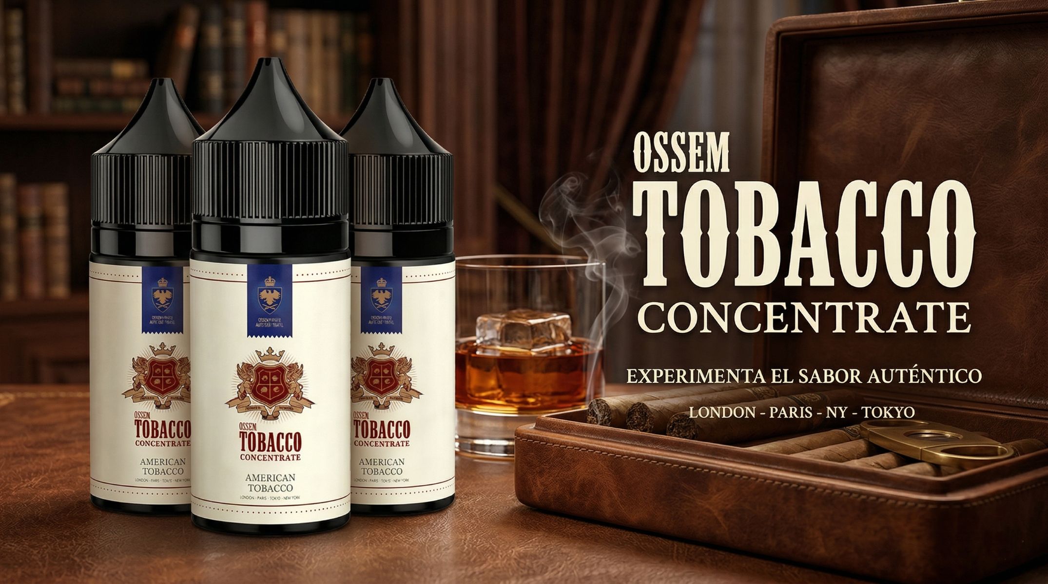 Ossem American Tobacco Salt 30ml 1 Banner Ossem American Tobacco Salt 30ml