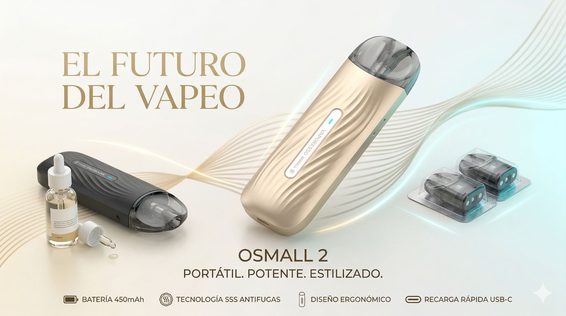 Vaporizador Vaporesso OSMALL 2 Pod Kit 1 Banner Vaporesso OSMALL 2