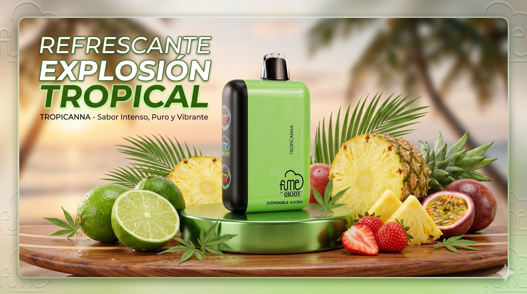 Banner fume eternity tropicana