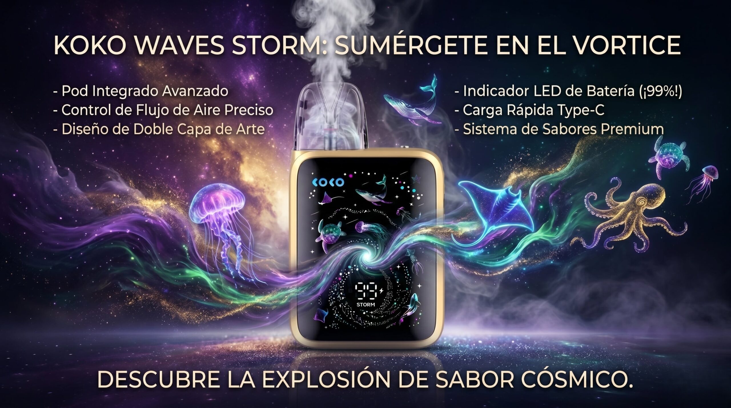 Vaporizador Uwell Caliburn G5 KOKO 2 Caliburn G5 Koko Banner 2 1 scaled