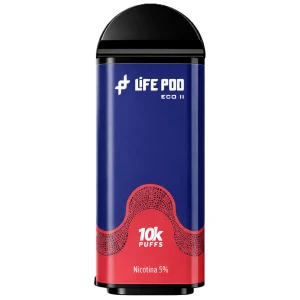 Cartucho De Recarga Life Pod Eco II 10000 Puffs Blueberry Strawberry